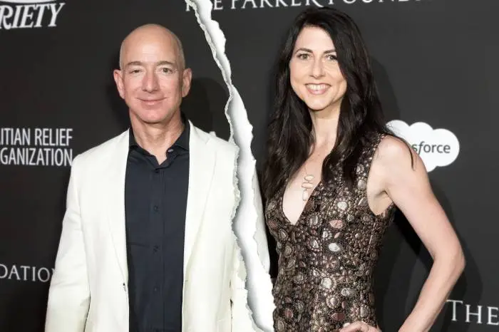 Jeff Bezos, and MacKenzie Scott
