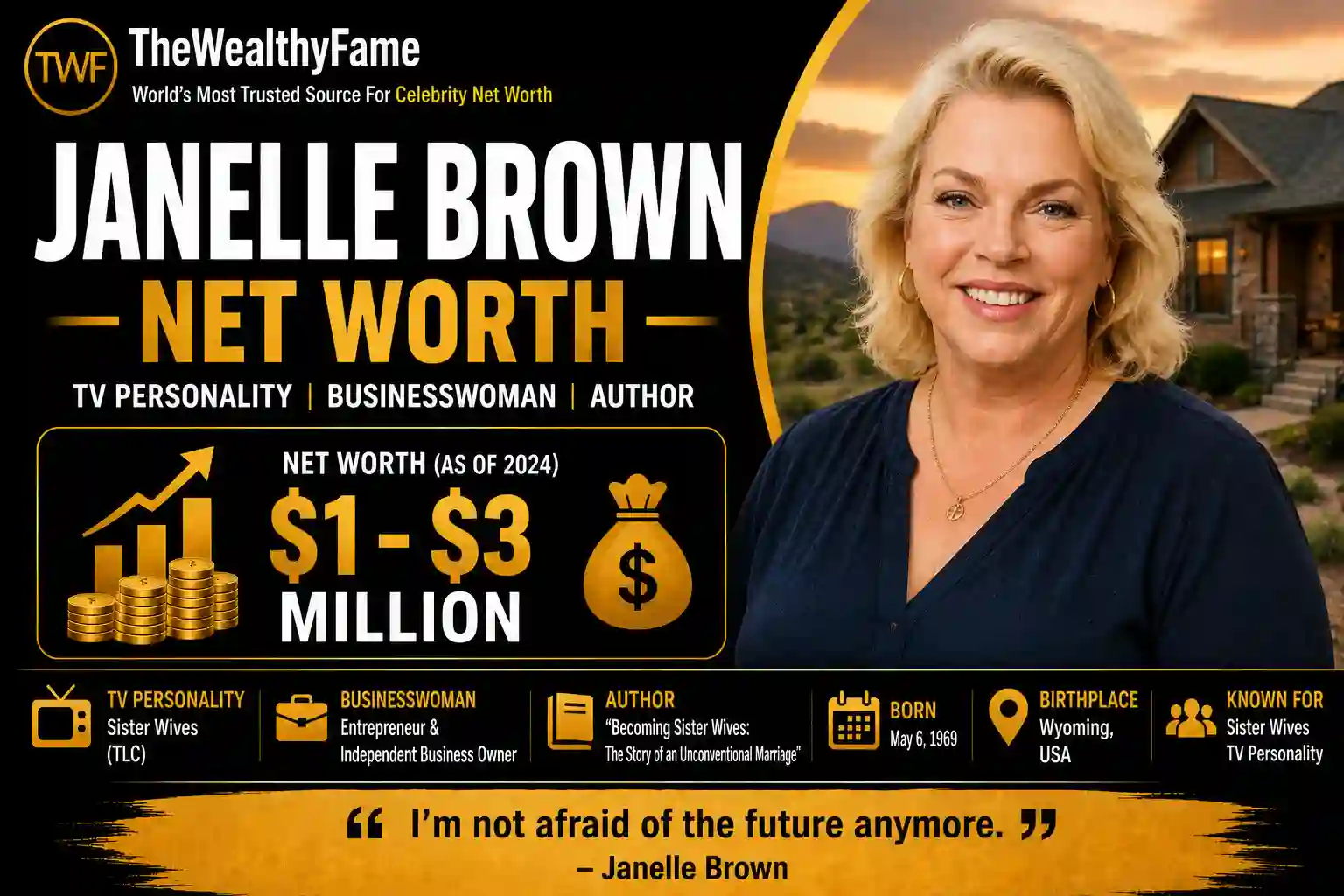 janelle brown net worth