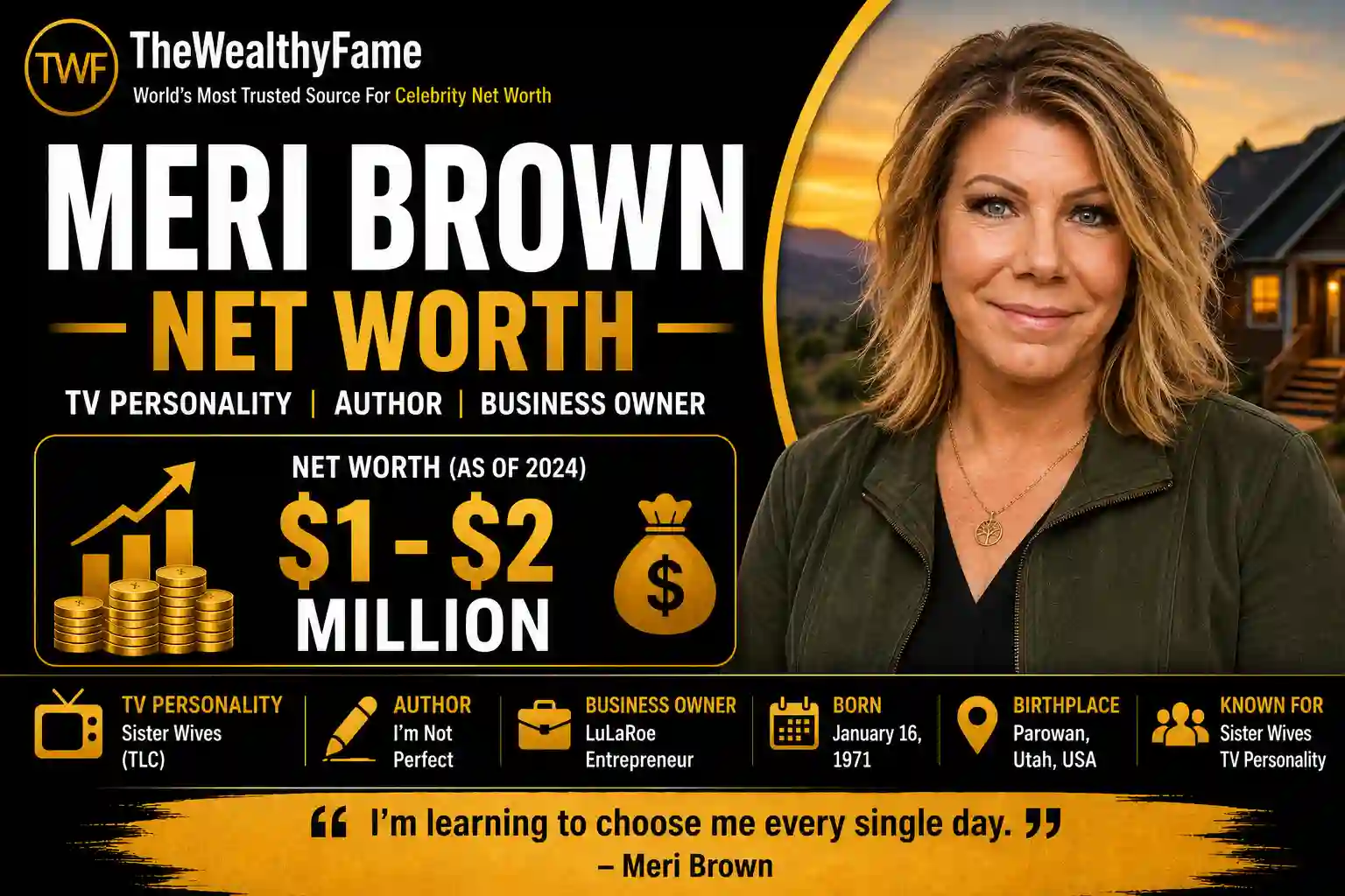 meri brown net worth